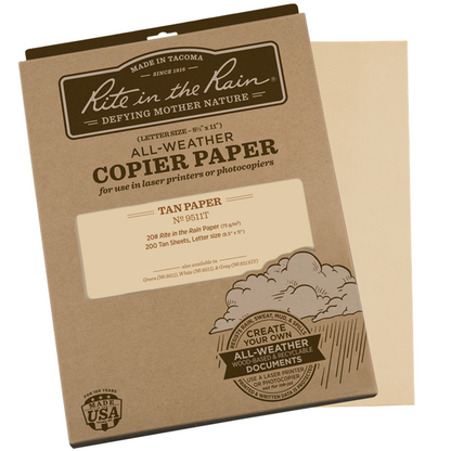 Rite In The Rain Copier Paper - Tan