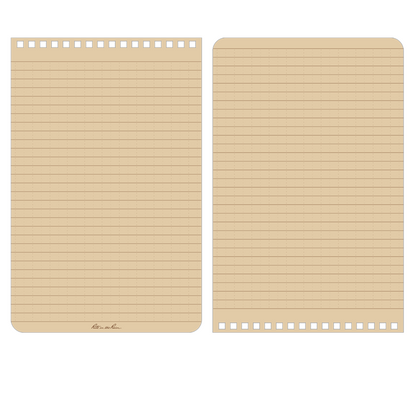 Rite In The Rain Top-Spiral Notebook - TAN