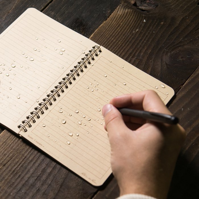 Rite In The Rain Side-Spiral Notebook - TAN