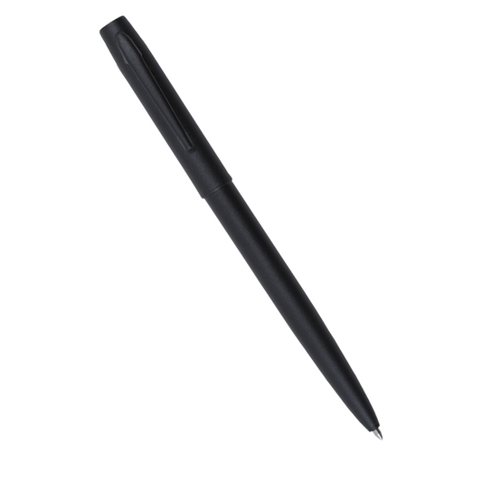 Rite In The Rain Black Metal Clicker Pen - Black Ink