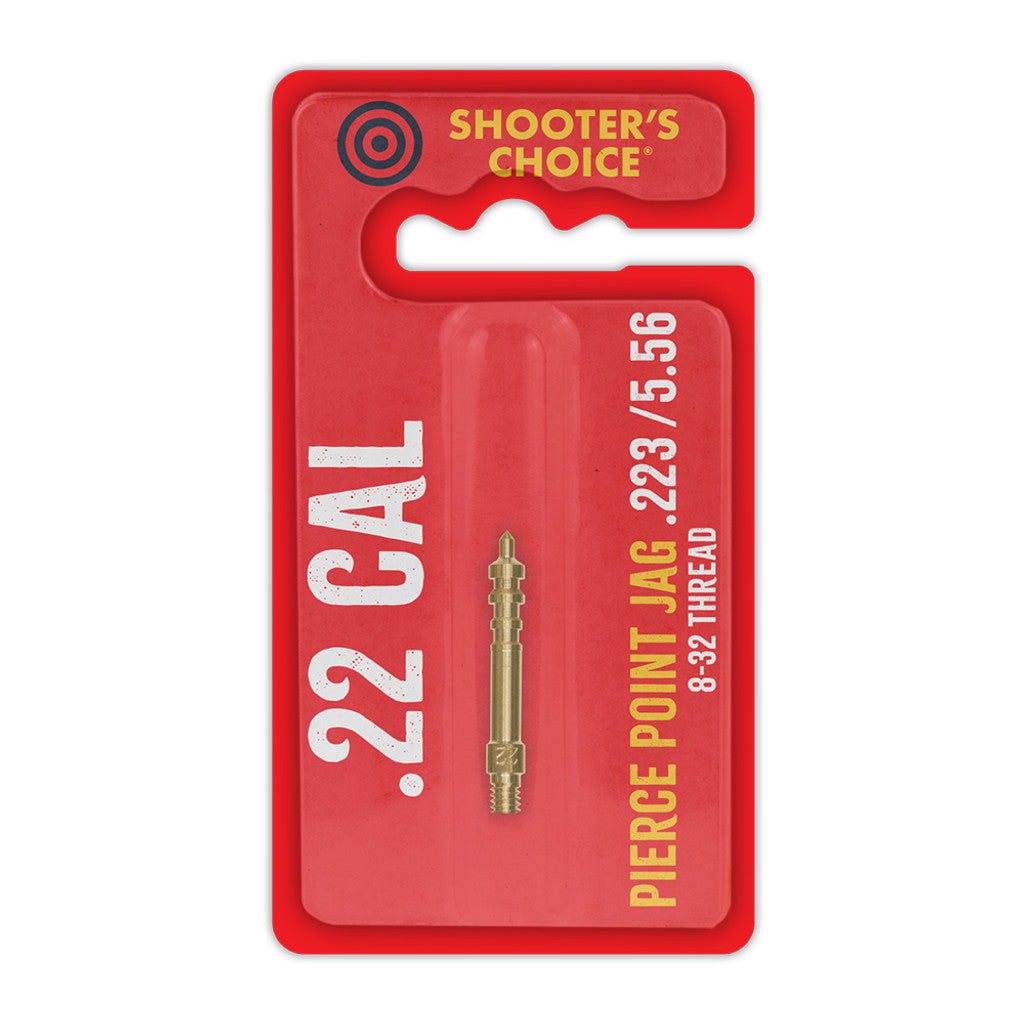 Shooter's Choice Pierce Point  Jag .22 /.223Caliber/5.56mm-.243 8-32 thread