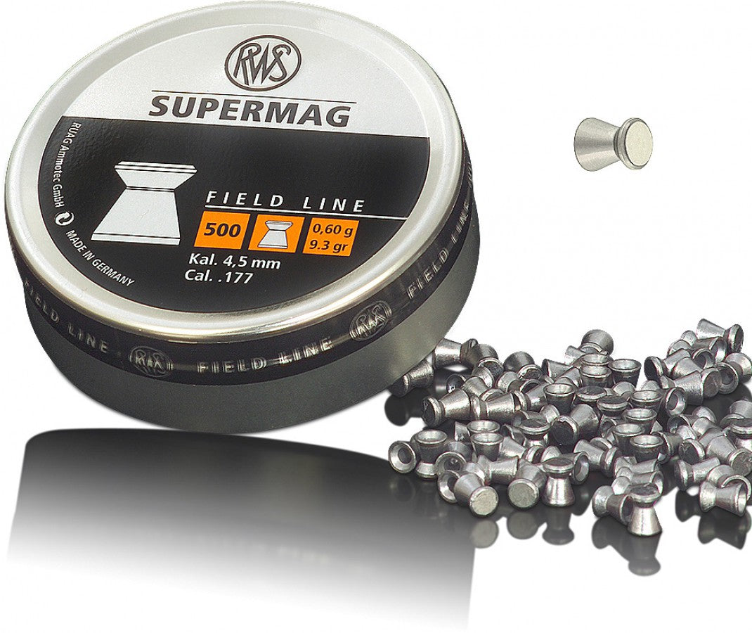 RWS SUPERMAG FIELD LINE CAL 4,5/.177 - 0,60 G 500 PZ