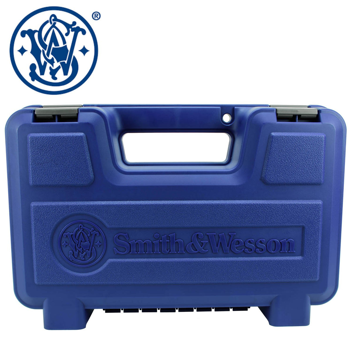 Smith & Wesson Blue Plastic Handguan Case - Medium