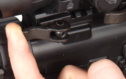 UTG dot sight ITA 3" rosso/verde con attacco QD, immagine 3