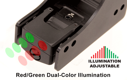 UTG red dot reflex RDM39 circle dot rosso/verde, immagine 4