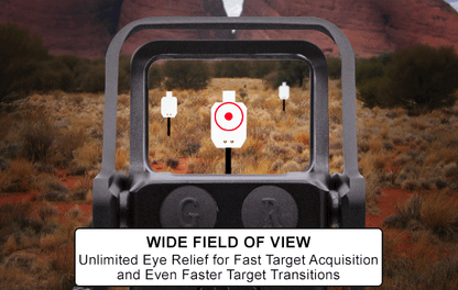 UTG red dot reflex RDM39 circle dot rosso/verde, immagine 7