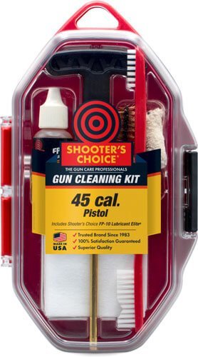 Shooter's Choice Pistol Cleaning Kit - .45 Caliber