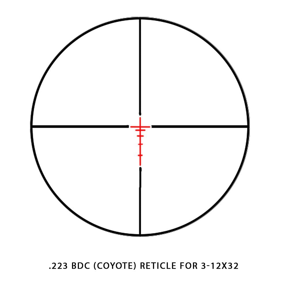 Sightmark Rapid AR 3-12x32 SCR-300 Riflescope