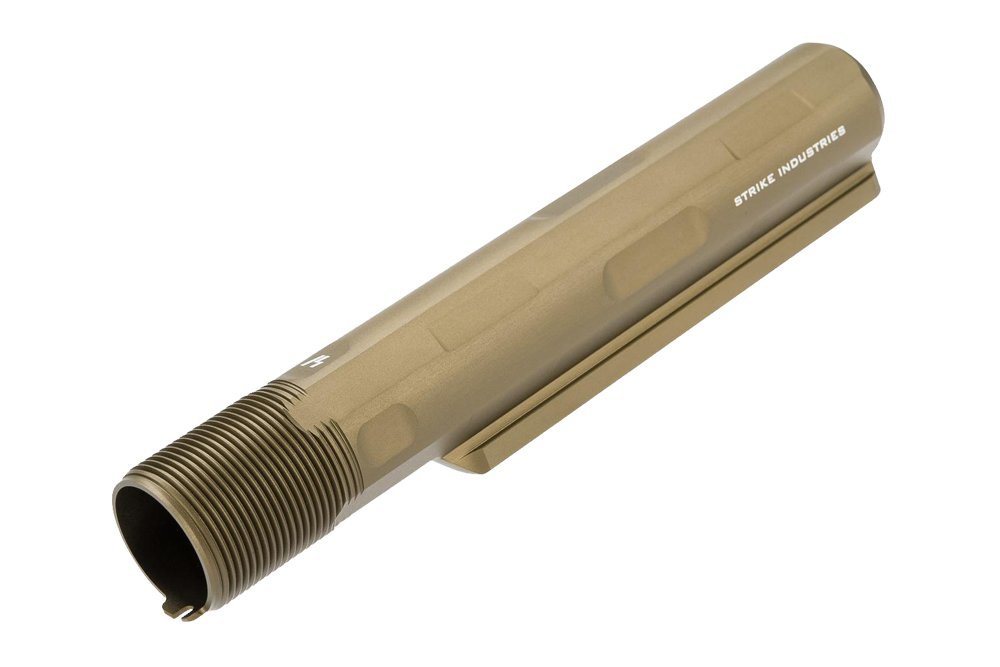 Strike Industries Advanced Receiver Extension tubo buffer AR-15 FDE