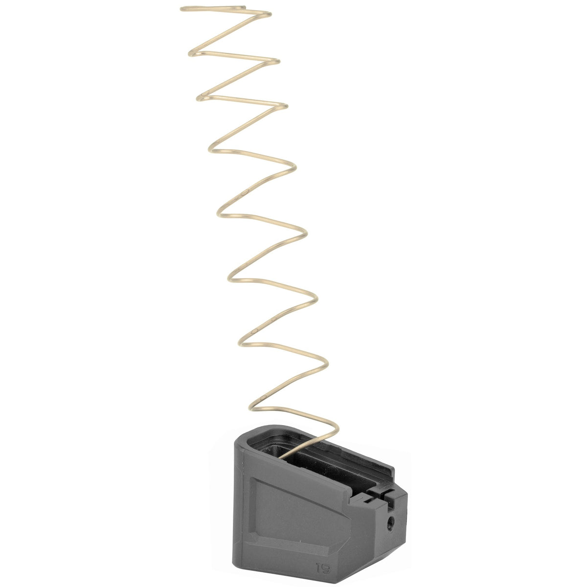 Strike Industries Extended Magazine Plate +5 per caricatori Glock 19, nero, dettaglio 2