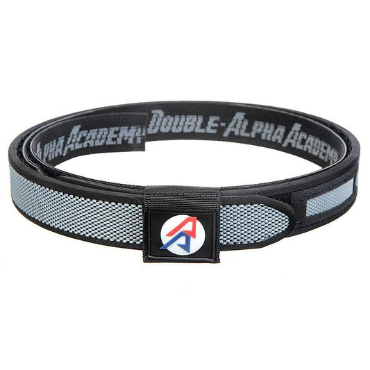 Double Alpha Premium Belt Silver - Size 44"