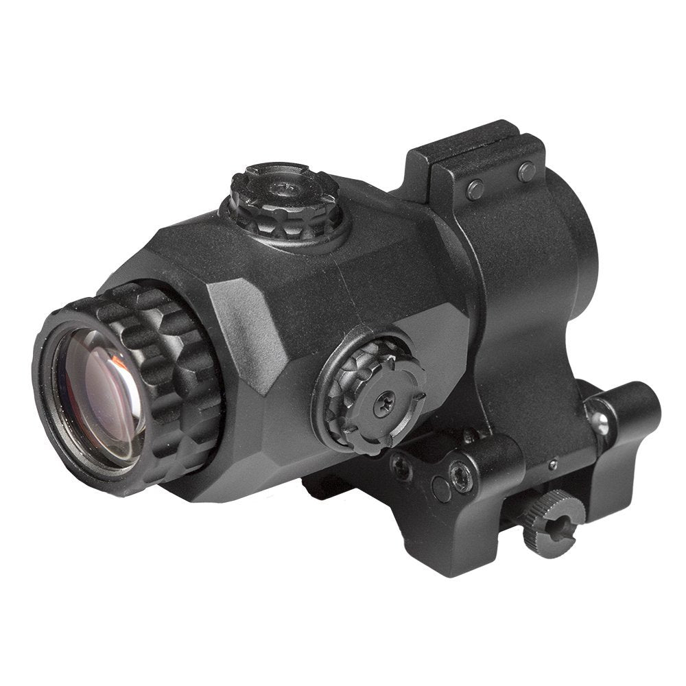 Sightmark XT-3 Tactical Magnifier with LQD Flip to Side Mount - Black