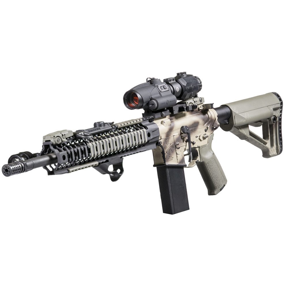 Sightmark XT-3 Tactical Magnifier with LQD Flip to Side Mount - Black