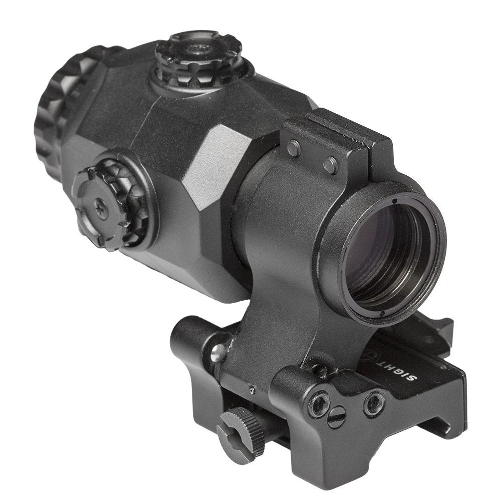 Sightmark XT-3 Tactical Magnifier with LQD Flip to Side Mount - Black