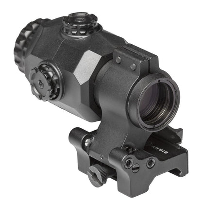 Sightmark XT-3 Tactical Magnifier with LQD Flip to Side Mount - Black