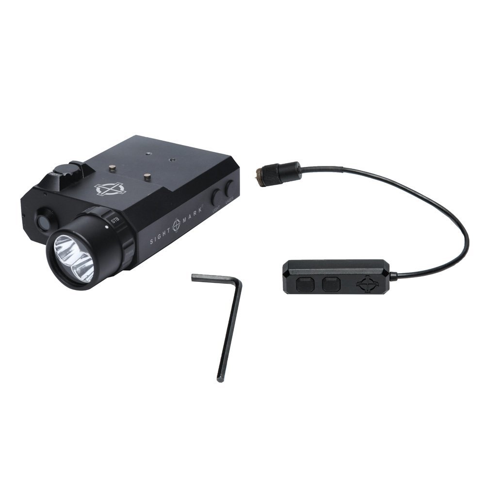 Sightmark LoPro Combo Flashlight IR compatible and Green Laser Sight