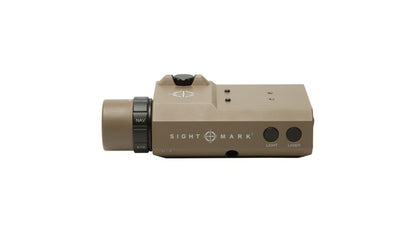 SightMark LoPro Combo Flashlight (Visible and IR) and Green Laser Sight - Dark Earth