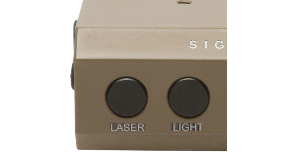 SightMark LoPro Combo Flashlight (Visible and IR) and Green Laser Sight - Dark Earth