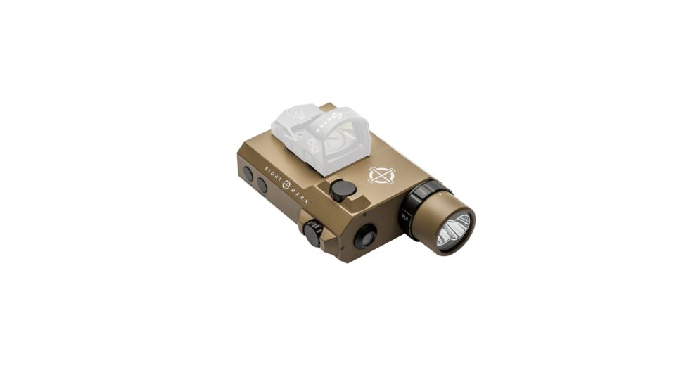 SightMark LoPro Combo Flashlight (Visible and IR) and Green Laser Sight - Dark Earth
