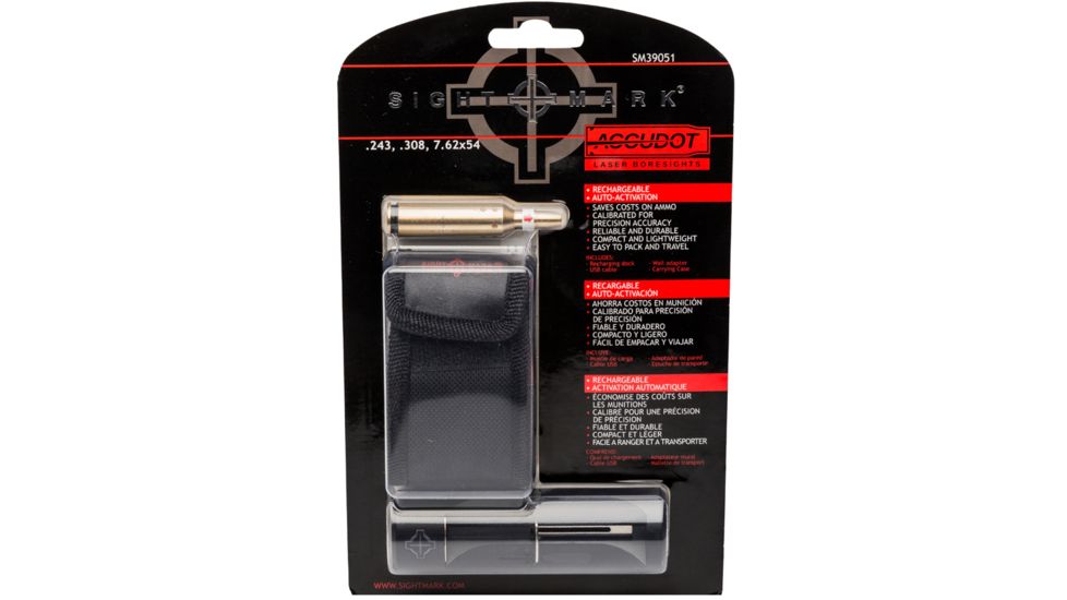 SightMark Accudot .243 .308 7.62x51 Red Laser Boresight 