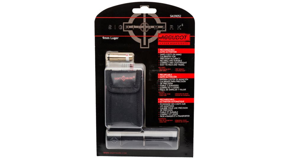 SightMark Accudot 9mm Luger Red Laser Boresight 