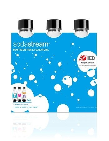 SodaStream Pack Da 3 Bottiglie 1 L. Fuse IED Limited Edition