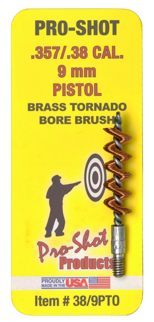 Pro-Shot Pistol Tornado Brush Bronze Calibro .38/9MM