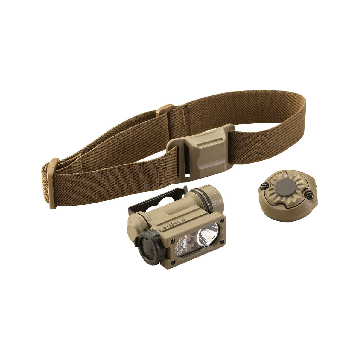 Streamlight Sidewinder Compact II Helmet Flashlight - Coyote Brown