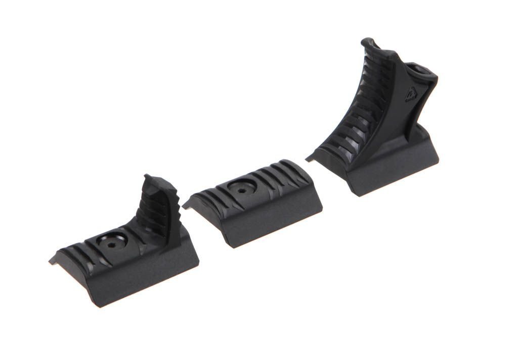 Hand Stop Kit Strike Industries LINK 3 pezzi M-LOK/KeyMod, nero, immagine 5 di 7