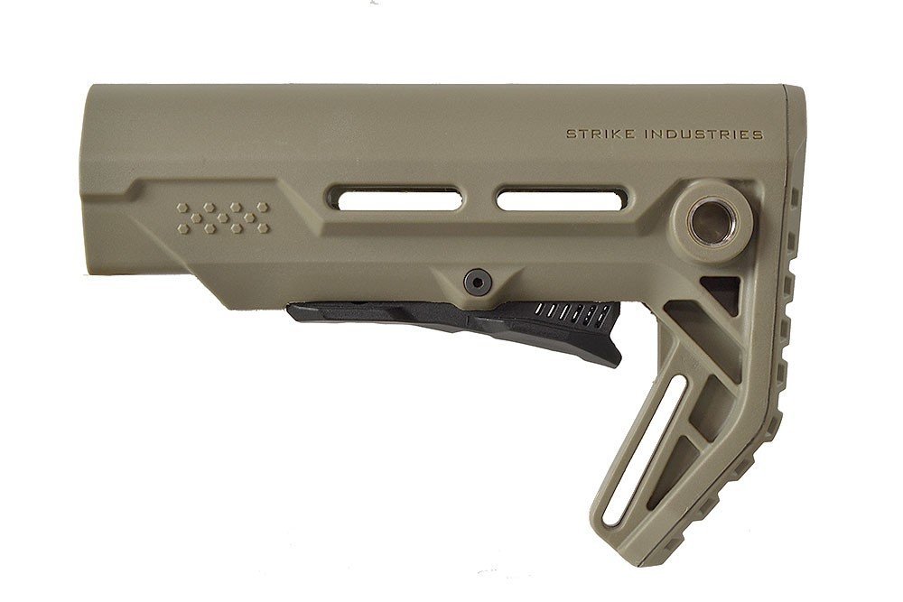 Strike Industries calcio Viper CQB per AR-15, FDE, dettaglio 2