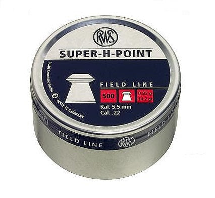 RWS SUPER H POINT FIELD LINE CAL 5,5/.22 - 0,92 G 500 PZ.