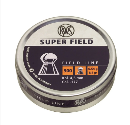 RWS SUPER FIELD FIELD LINE CAL 4,5/.177 - 0,54 G 500 PZ