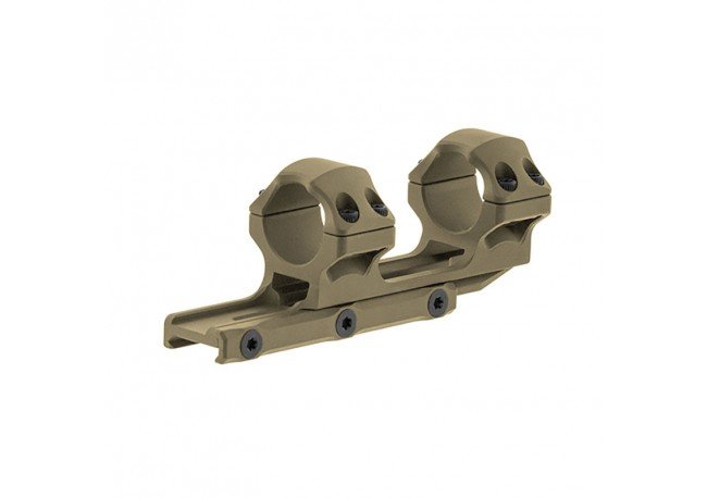Attacco cantilever UTG Accu-Sync 1 pollice offset 34 mm profilo medio FDE
