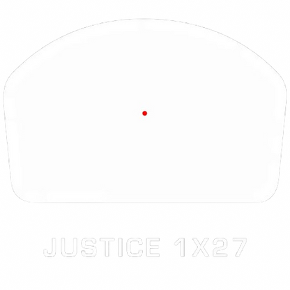 Swampfox JUSTICE Micro Reflex Sight 1x27 Red Dot 3 MOA