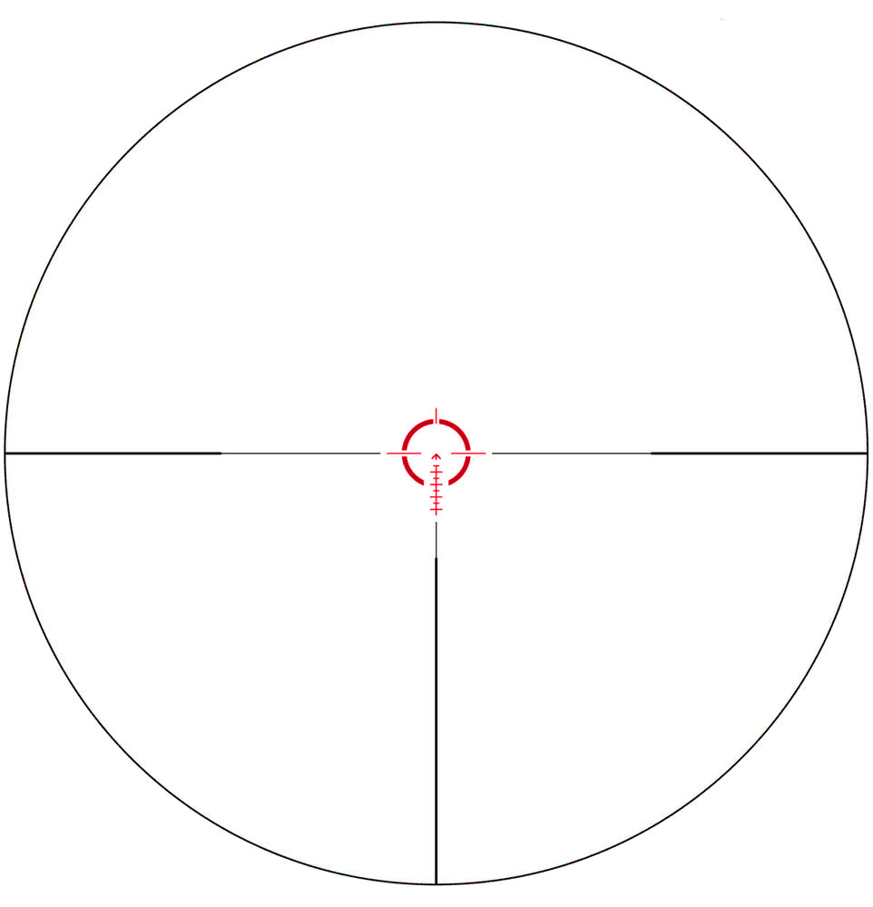 Swampfox TRIHAWK 3X30 Prism Scope BDC Red Reticle