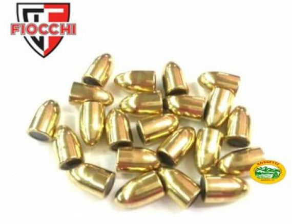 Fiocchi PALLA BLINDATA  9mm 124 Grain Full Metal Jacket RN Box 500 Pz