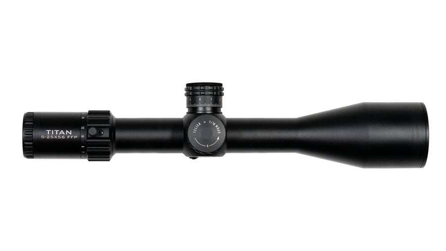 ELEMENT OPTICS TITAN  Riflescope 34mm Tube 5-25X56 FFP 1/4 MOA EHR-2D Reticle