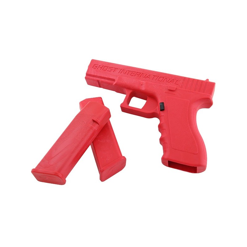 Ghost International - Glock 17 Training Gun with 2 removable magazines - Red