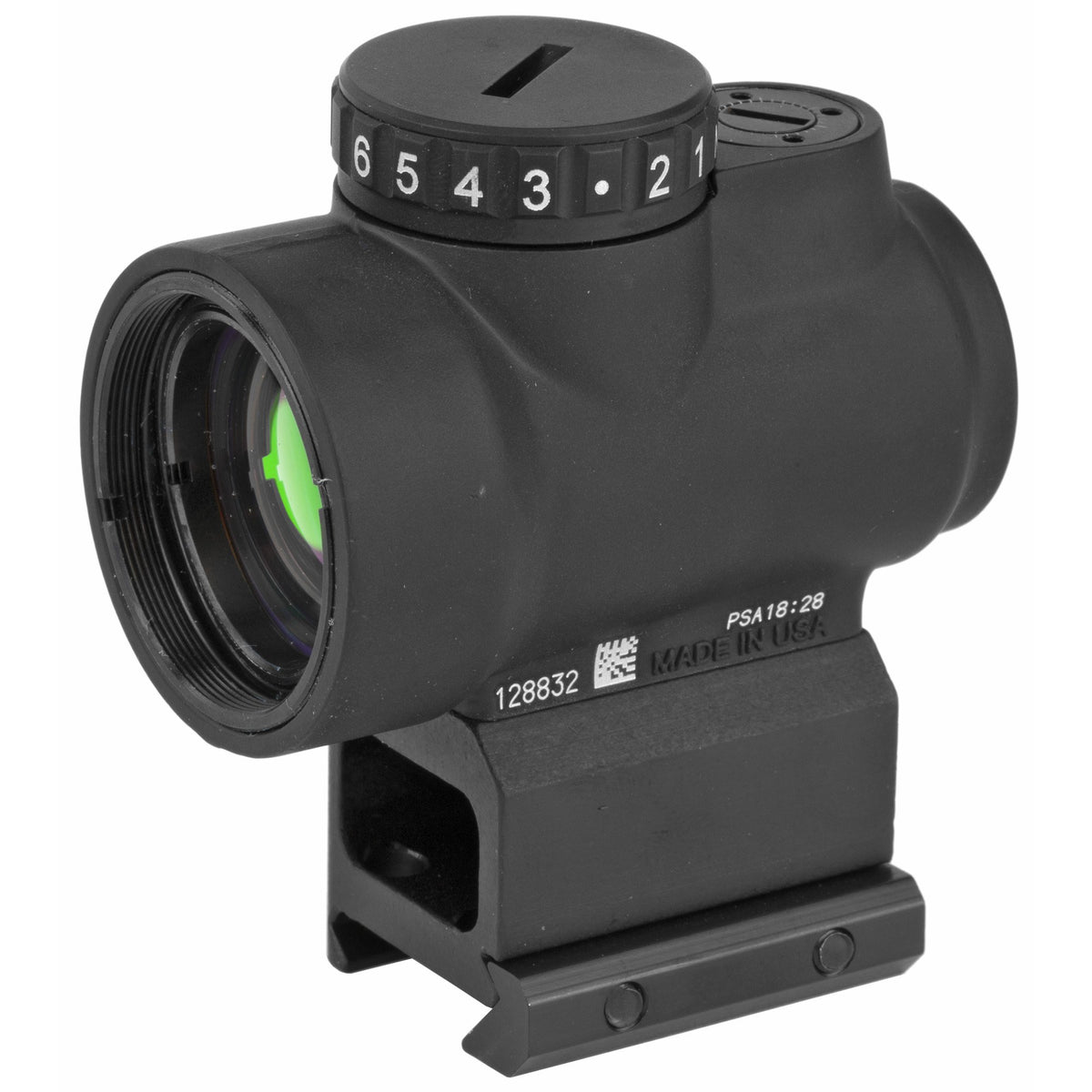 Trijicon MRO Red Dot 1X25mm, 2.0MOA Dot, with AC32069 Lower 1/3 Co-Witness Mount, Matte Finish