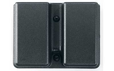 Uncle Mike's, Kydex Belt Case, Fits Double Stack/Double Magazine, Black