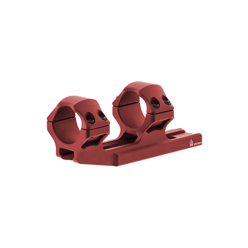 Attacco cantilever UTG Accu-Sync AIR31834AR per ottiche da 30 mm, offset 34 mm, rosso anodizzato