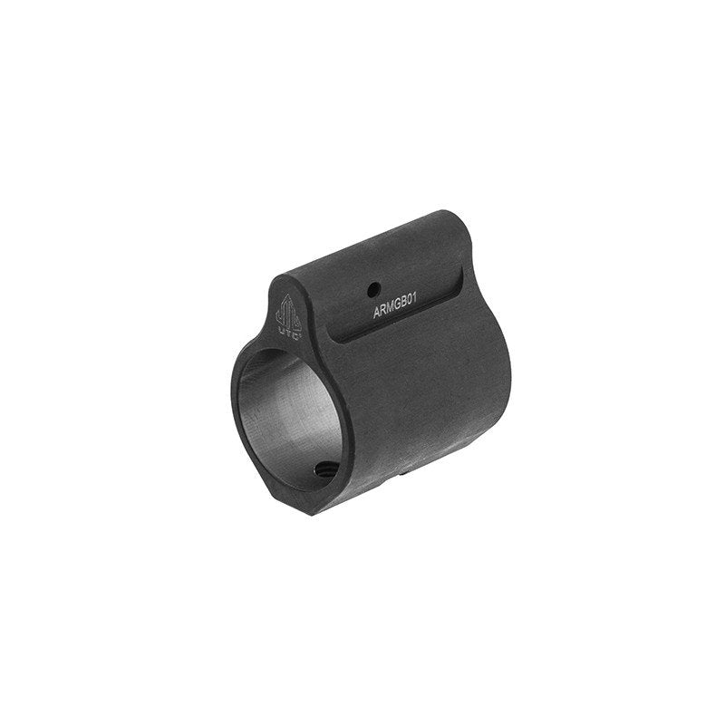UTG AR15 Micro Gas Block, .750" ID, Steel, Matte Black