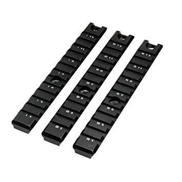 UTG G36 Picatinny Rail Set, 3-piece Long