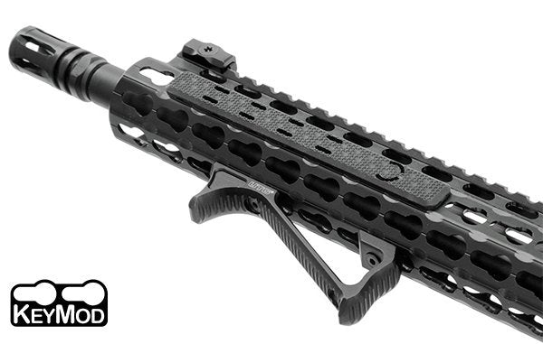 UTG Ultra Slim Angled Foregrip Keymod - Black