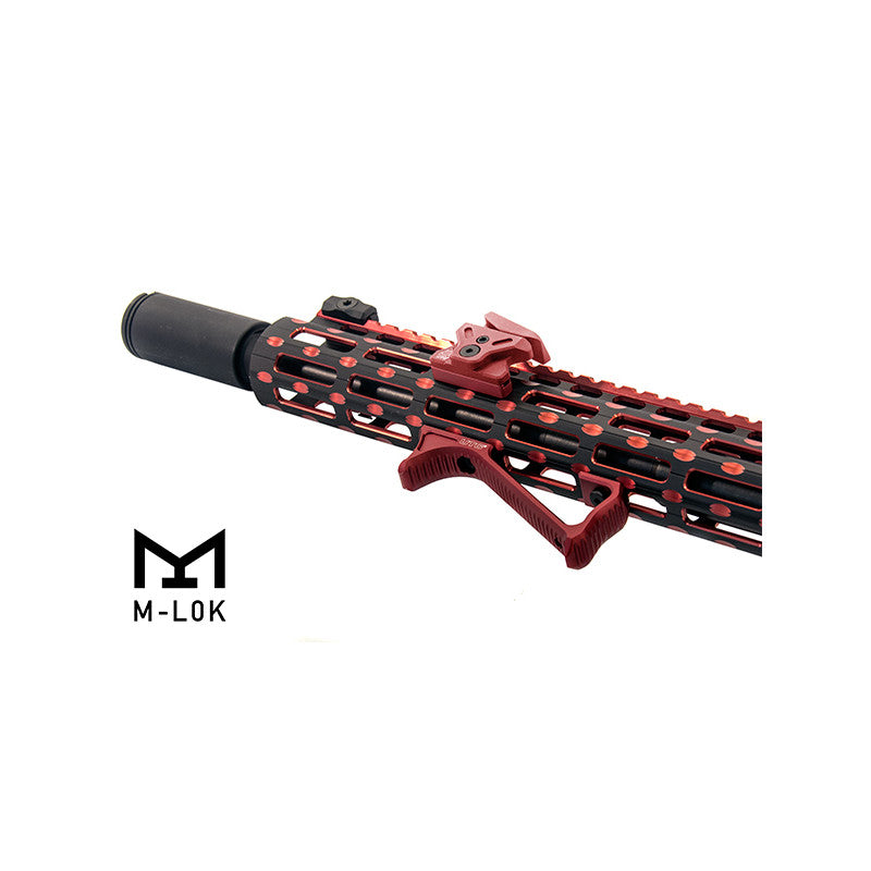 UTG Ultra Slim Angled Foregrip M-LOK - Red