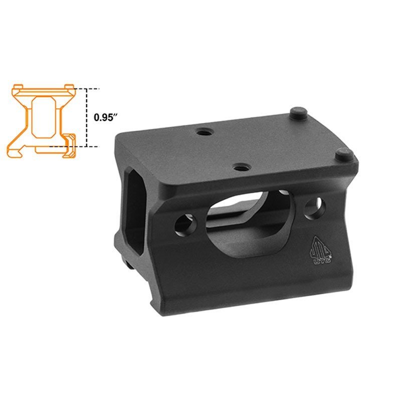 UTG Leapers Base Picatinny per Red Dot Trijicon RMR - Altezza 24 mm