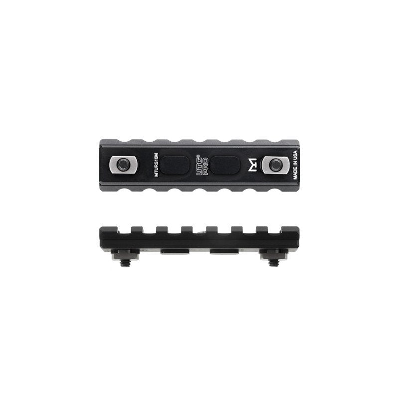 UTG PRO M-LOK 7-Slot Picatinny Rail Section - Black