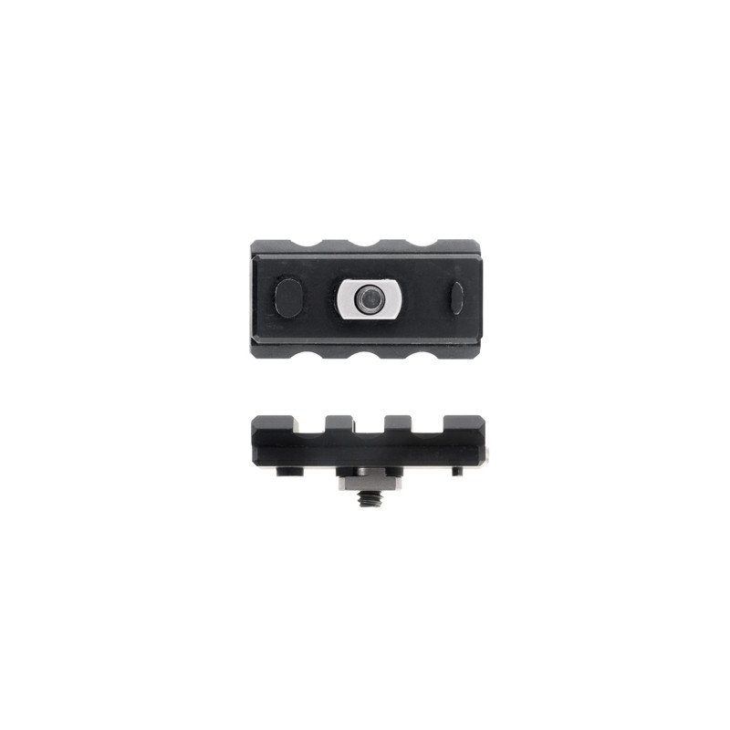 UTG PRO M-LOK 3-Slot Picatinny Rail Section - Black