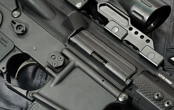 UTG Quick Install Dust Cover, Matte Black, .223/5.56 - Black