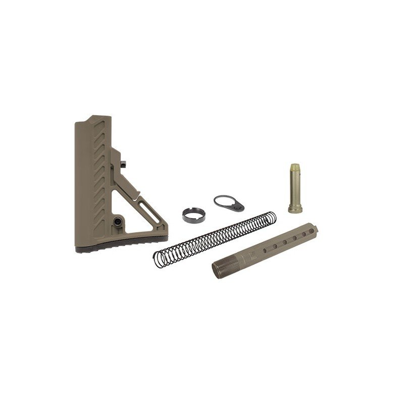 UTG PRO AR15 Ops Ready S2 Mil-spec Stock Kit, FDE